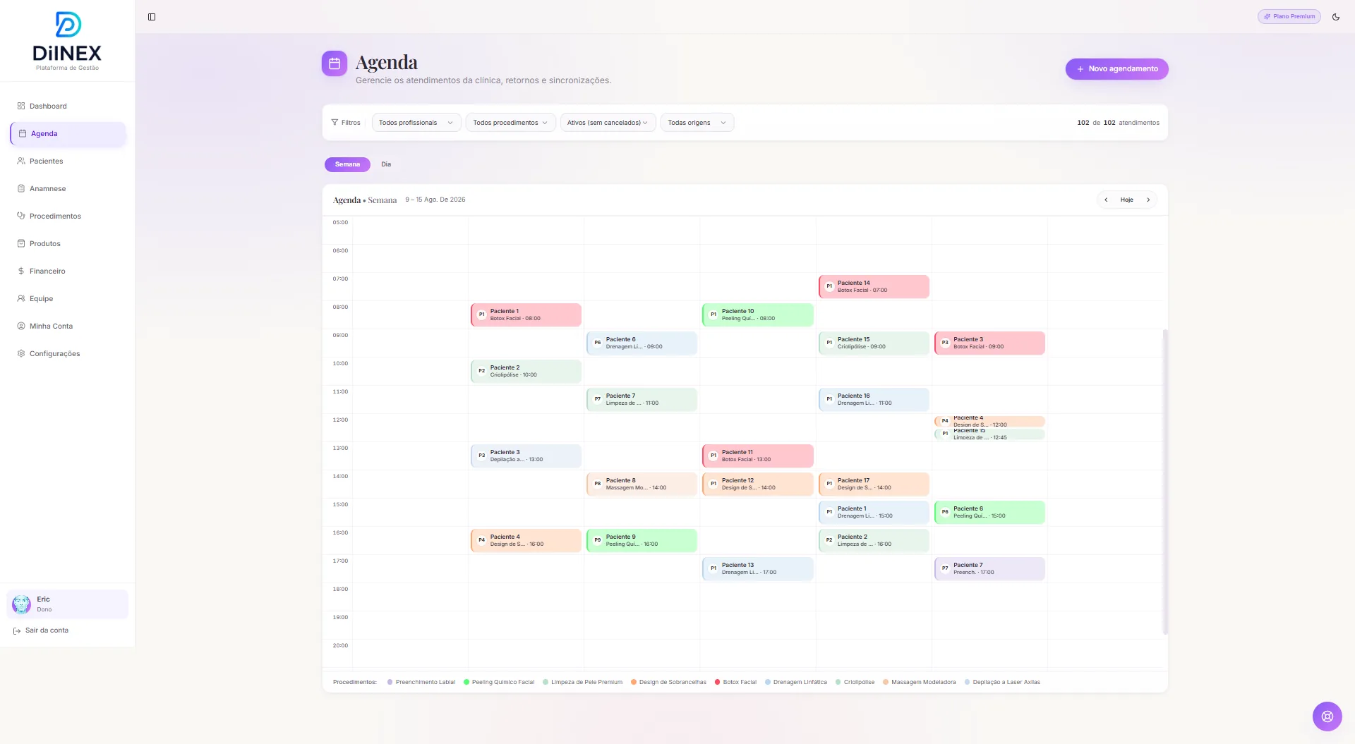 DiINEX — Agenda